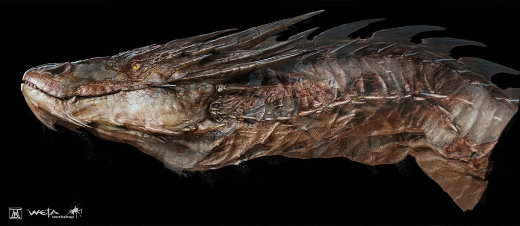 Smaug Design for The Hobbit Desolation of Smaug
